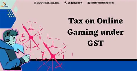 What is the tax rate on online gaming in india?