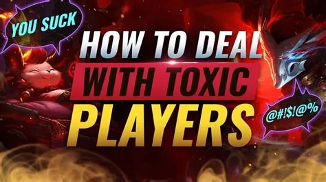 How do you deal with toxic teammates in league?