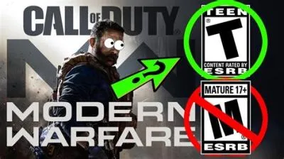 Is call of duty r rated?