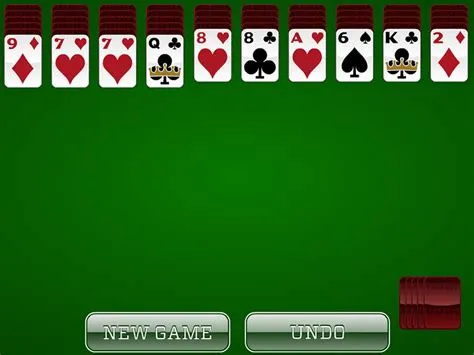 How do you stack cards in solitaire?