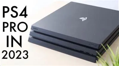 Is it still worth buying a ps4 in 2023?