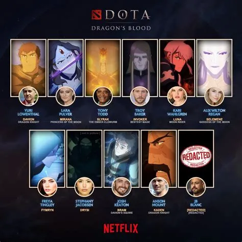 Who is the villain in dota show?