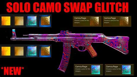 Can you get banned for camo glitch?