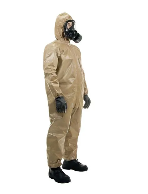 Do hazmat suits protect against nuclear fallout?