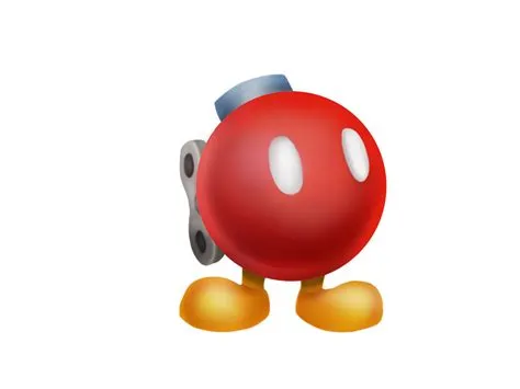 What is the red bomb in mario?