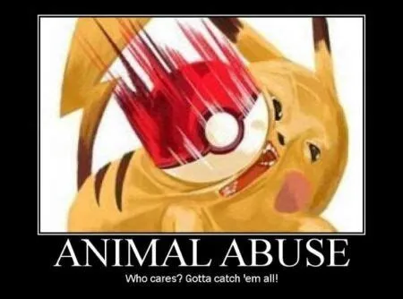 Why is pokémon not animal abuse?