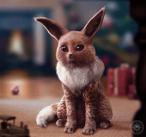 How big is eevee in real life?