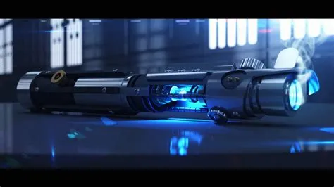 Why does starkiller have blue sabers?