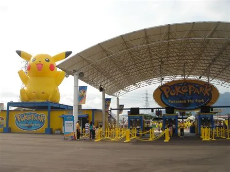 Is there a pokémon park in japan?