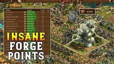 What is the max forge points in forge of empires?