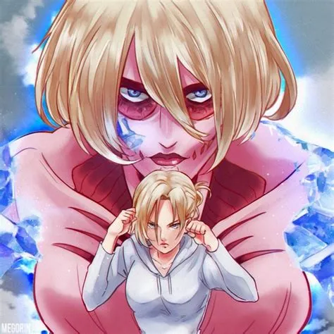 Why is annie the only female titan?