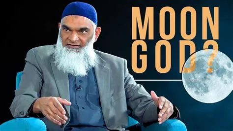 Do muslims believe in a moon god?