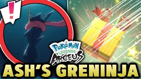 Will greninja be in pokémon legends arceus?