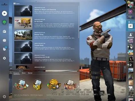 How do you open the menu in overwatch csgo?