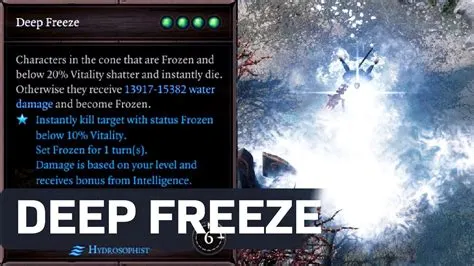 Can you freeze divinity?