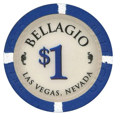 How much are bellagio chips worth?