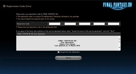 How to get steam registration code ff14?