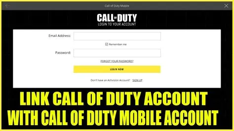 Can you link cod mobile accounts?