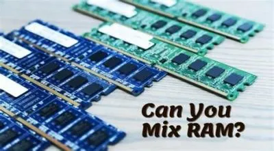 Can i mix 3 different ram?