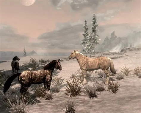 Can you have multiple wild horses in skyrim?