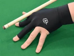 Why do pool players wear gloves?