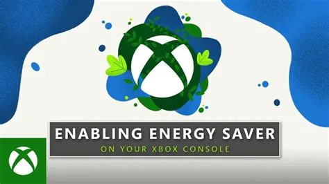 What does energy saver do on xbox?