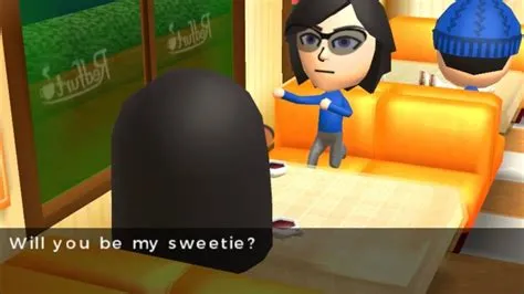 How do you get a mii to fall in love?