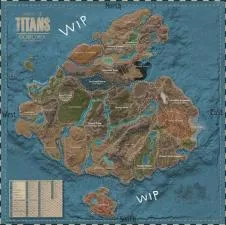 How big is path of titans map?