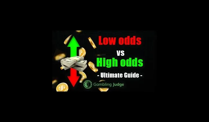 What is the difference between high and low odds?