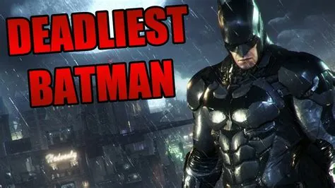 Which arkham batman is strongest?