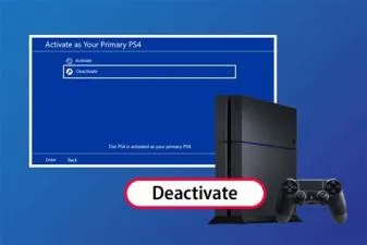 How often can you deactivate primary ps4?