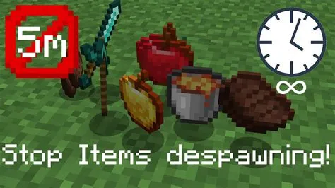 Do items despawn in minecraft pe?