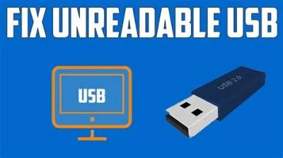 Why is my usb corrupted or unreadable?