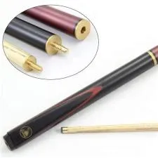 Do snooker players use 1 piece cues?