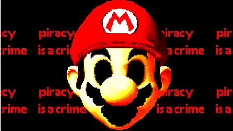 Do mario games have anti-piracy?