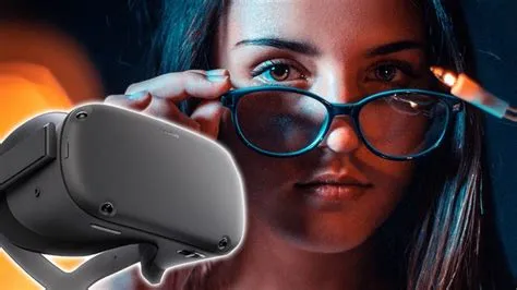 Should i wear glasses in oculus?