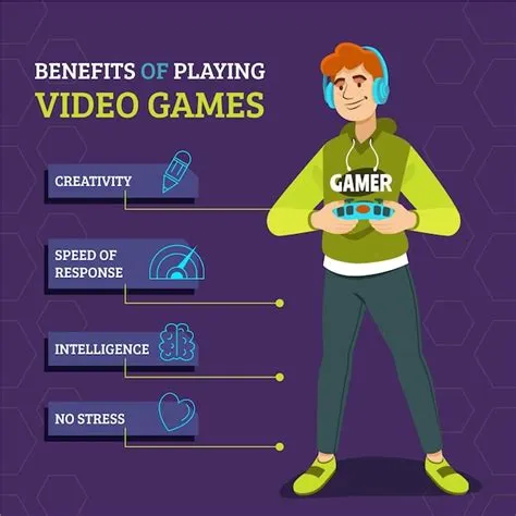 Why video games are beneficial?