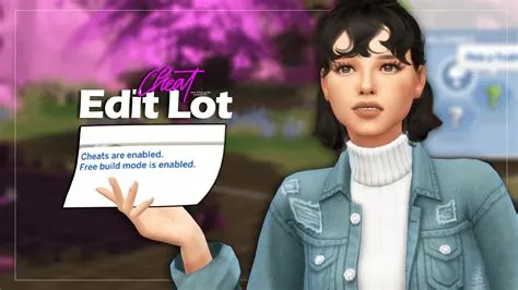 How do you edit everywhere in sims 4?