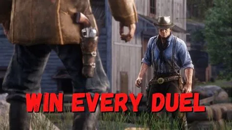 How do you get duels in rdr2 online?