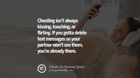 Can cheating just happen?