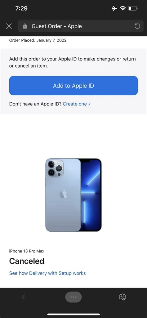 Can i cancel apple order that hasnt shipped?