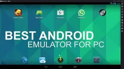 Is there any pc emulator for android?