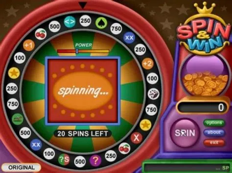 How do you win the spin win game?