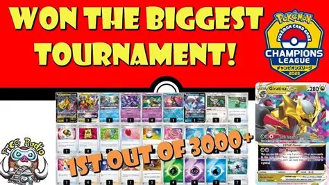 What is the biggest tcg tournament ever?