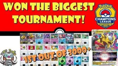 What is the biggest tcg tournament ever?