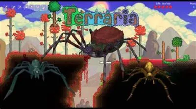 Is there spider boss in terraria?