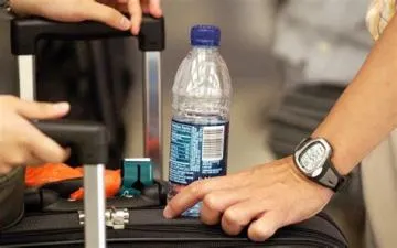 Can you take water through airport security in turkey?