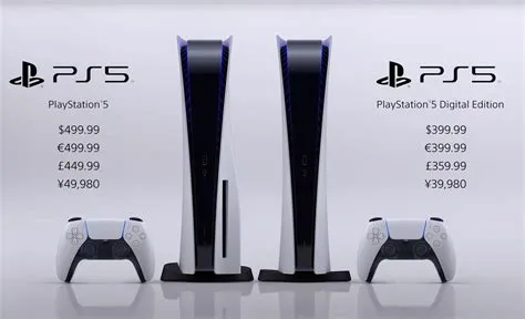 What versions of ps5 are there?