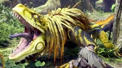 Does monster hunter world have dinosaurs?