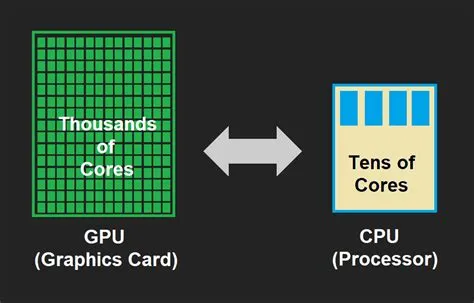 Why is gpu faster than cpu?